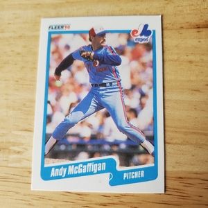 Fleer Andy McGaffigan 1996 Montreal Expos Baseball Card 355